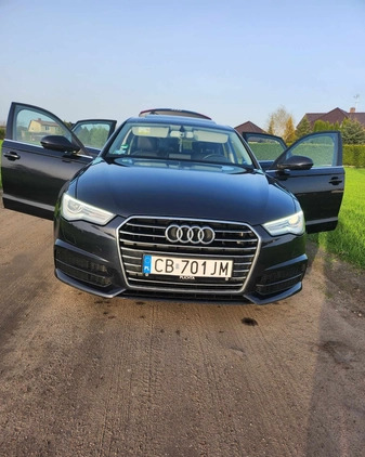 Audi A6 cena 103900 przebieg: 83895, rok produkcji 2017 z Kołaczyce małe 191